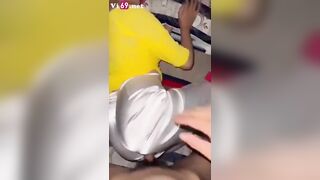 Em mặc áo dài mà anh không cho cởi bắt xé đũng quần ra chịch 2