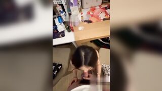 bé sinh viên dâm đãng bú mút rồi chịch đứng cùng người yêu