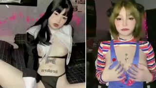 Nàng ngon ngọt yêu thích ân ái cosplay 2