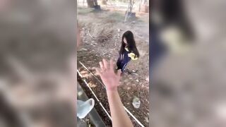 Mấy em học sinh trung quốc đánh nhau lột đồ