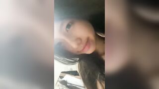 Nữ sinh cấp 3 xinh gái móc bím hồng