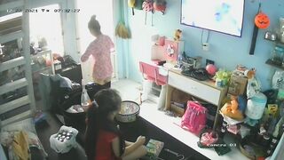 Hack Camera Chị Gái Nghành Hoàn Lương Ở Ẩn Nuôi Con
