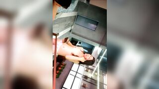 Quay lén nhà tắm công cộng toàn mấy bé lồn múp