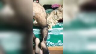 Bơm ngập tinh vào lồn em ghệ dâm