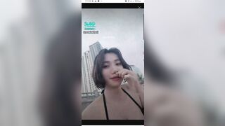 Sex Rosababyvip Swag Live Show Bướm Public Ngay Ngoài Bờ Biển