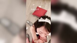Hầu gái bú cu cậu chủ cho cậu chủ địt tê lồn dâm đãng kích thích siêu dâm