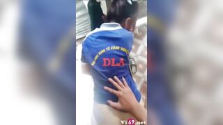 Clip Sex Chơi trong cafe võng em sinh viên KInh tế công nghiệp