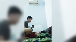 địt trộm em họ không cần bao