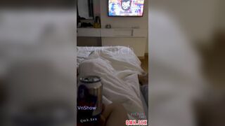 Làm lon Tiger cho máu rồi địt cực mạnh bé Quận 8 dáng loli rên la banh nóc đủ tư thế
