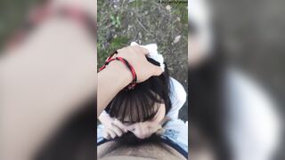 hái em học sinh bú cu cho nhau ở sau nhà