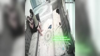 Hack Camera Con Vợ Dâm Nứng Lồn Đè Chồng Ra Địt