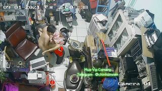 Hack Camera Vợ Chồng Sửa Máy Tính Địt Tại Cửa Hàng