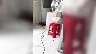 Checker Pita Pé sinh viên dâm nước nôi chèm nhẹp vừa chịch vừa canh mẹ