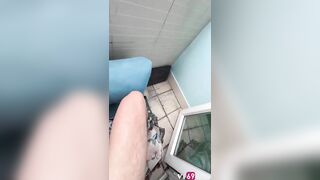 Cặp mông 10 điểm chịch em ngoài ban công khách sạn sướng quá anh xuất tinh luôn 3