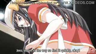 Touching her Sneakily in Public! - Hentai