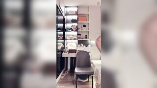 E gái Việt xinh đẹp dáng ngon da trắng siêng ăn lười làm ở nhà live app show hàng