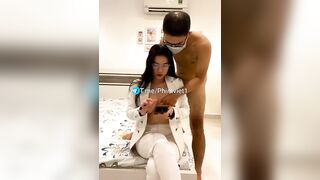 Cô giáo Phương vú bự kính cận hướng dẫn học sinh địt nhau trong nhà nghỉ