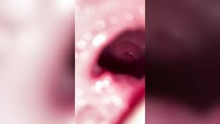 Khám phố bên trong tử cung của cái lồn rộng