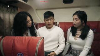 MD-0363 Secret sex on a bus, suppressing moans of pleasure