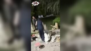 Chịu luôn e gái xinh đẹp say rượu cởi truồng gây rồi trật tự bên Tung Của