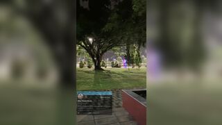 Public dạo mát nude phô dâm cùng pé mie