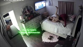 Hack Camera Vừa Địt Vừa Mút Lồn Vợ Dâm