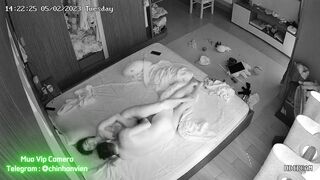 Hack Camera Vợ Dâm Đợi Chồng Chạy Ra Phòng Riêng Địt