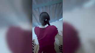Phang con bạn thân loli không kịp cởi quần