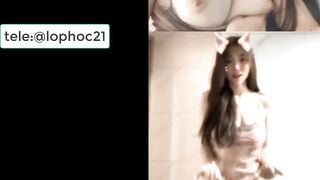 hot tiktoker quay trend lộ vú show hàng cực căng video địt nhau tung ra càng chất lg
