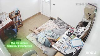 Hack Camera Trưa Đợi Con Ngủ 2 Vợ Chồng Đè Nhau Ra Địt