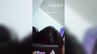Địt nhau hăng quá nên ko để ý bản thân bị quay lén vs chất lượng nét full HD