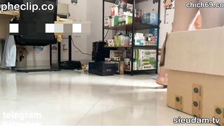 Cận cảnh chị dâu mbbg cho em chồng phi công trẻ địt tung lồn