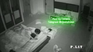 Hack Camera Vợ Chồng Tranh Thủ Địt Nhau Lúc Con Ngủ