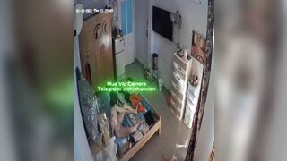 Hack Camera Chồng Đi XKLĐ Vợ Ở Nhà Call Sex Với Trai Trẻ