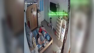 Hack Camera Chồng Đi XKLĐ Vợ Ở Nhà Call Sex Với Trai Trẻ