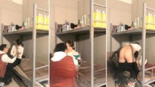 Thằng quản lý KTX khốn nạn lẻn vào phòng em gái ở một mình rồi đè ra chịch luôn P.8