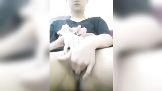 thủ dâm 3 ngón cho bạn trai xem