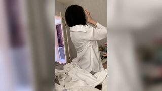 hái rau non 2k9 bím còn chưa mọc lông mà em đã địt nhau như gà - phần 7