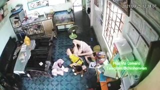 Hack Camera Mẹ Kế Dâm Đãng Móc Chim Con Sục Cặc