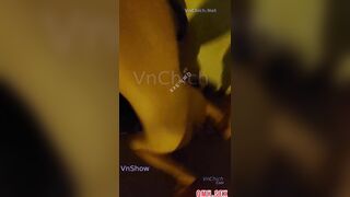 Sugar baby 2k7 Đà Lạt lên đỉnh đứng không vững tay chân run rẫy vẫn bị anh dí doggy r