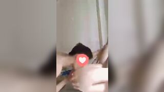 2 em hs Rủ nhau đến học nhóm mà lại đjt nhau như này học gì nữa