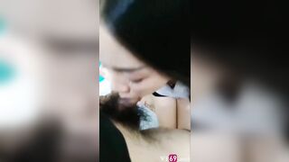Vừa mặc đồ công sở xong chuẩn bị đi làm thì anh kéo lại chịch vài phát làm em trễ gi