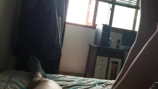 Buổi trưa ấm áp của cặp đôi Hàn ngậm lút cán con cu của a rồi ngoáy sâu