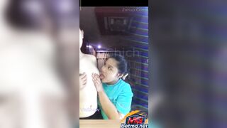 Cho con bạn Tomboy Chuppy Da ngăm Bú Vú liếm nách đánh dấu chủ quyền p2