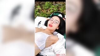 Long Mộng Gà Bắt Pong Kyubi Cosplay Public thủ dâm chịch tê lồn Full mặt Rên rỉ 3