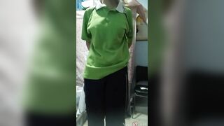 bé học sinh 2k9 mới lớn đã bị trai gạ quay clip thủ dâm