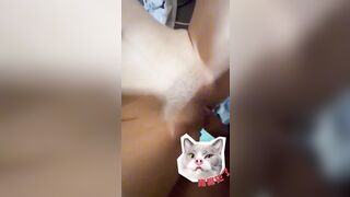 Quỳnh chân dạng rộng rên sướng