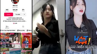 TIKTOK KER NHƯ LÊ LỘ CLIP QUAY LÉN KHI ĐI ĐÁI