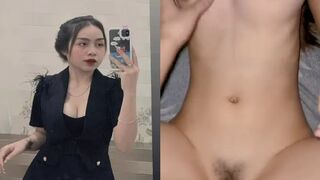 Em Lê Na 2ka8 xăm vú, lồn khít rên la cực dâm