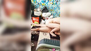 ĐỊT EM GÁI DÂN TỘC TRONG PHÒNG TRỌ Ở BẮC GIANG PHẦN 1